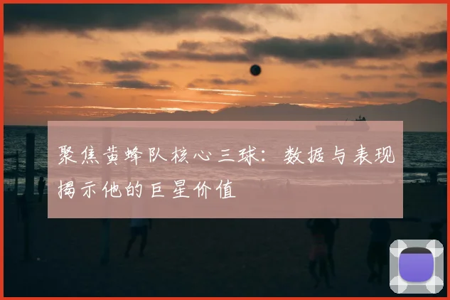 聚焦黄蜂队核心三球:数据与表现揭示他的巨星价值
